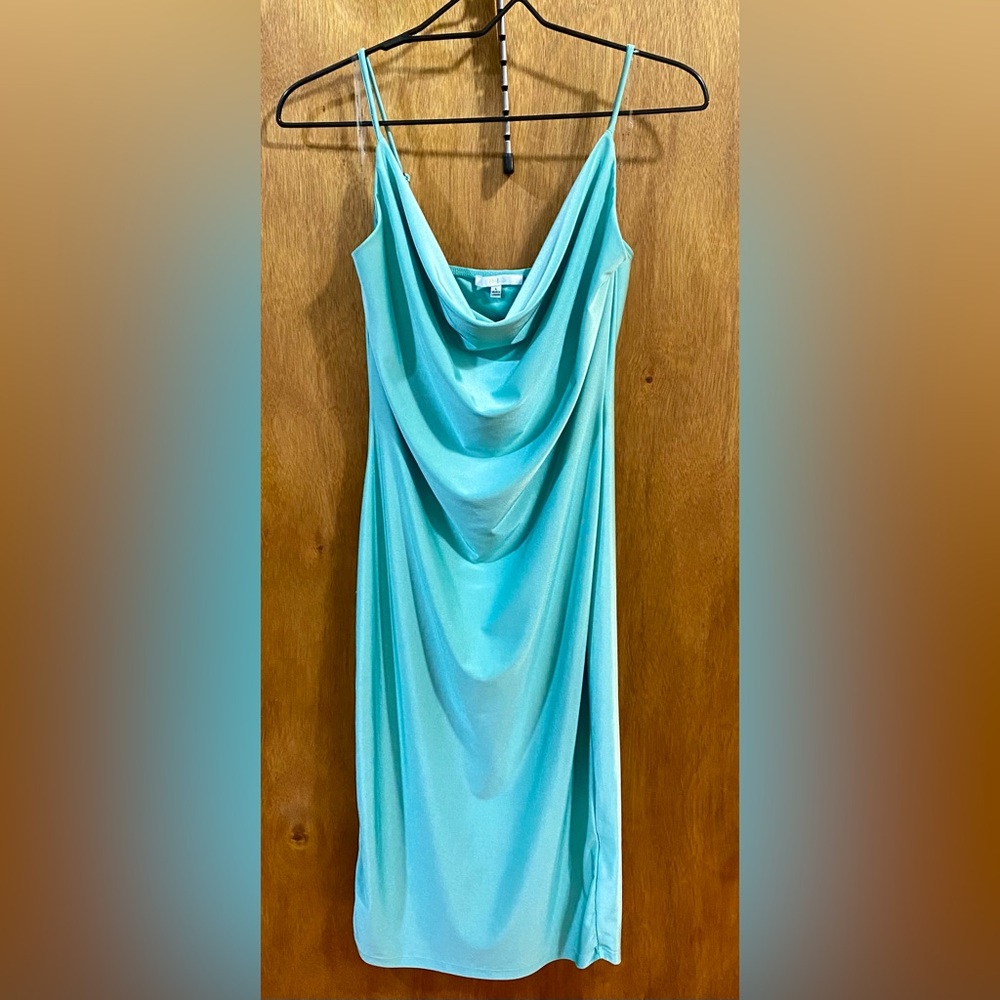 Teal Dress